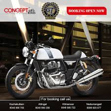 Rush Now And Book Your Favourite Royal Enfield Continental Gt 650 Onlye From Concept Bikes Conceptbikes Royalenf Royal Enfield Bullet Bike Royal Enfield