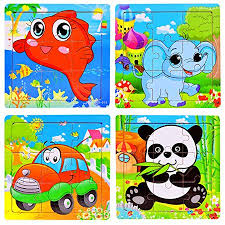 Puzzled wooden toys / other. Wooden Jigsaw Puzzles Set For Kids Age 2 3 4 5 Year Old 9 Piece Animals Recognition Preschool Puzzles For Toddler Children Learning Educational Puzzles Toys For Boys And Girls 4 Pack Walmart Canada