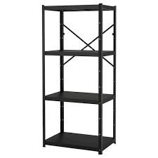 ( 3.5 ) stars out of 5 stars 45 ratings , based on 45 reviews Bror Black Shelving Unit 85x55x190 Cm Shop Today Ikea