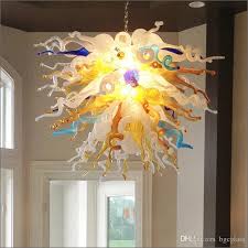 Newest Hot Sale Art Deco Lighting Handmade Blown Murano Glass Chandeliers Ceiling Decorative Art Glass Pendant Lights For Ktv Decor Ceiling Light Fixtures Kitchen Pendant Lighting From Bgcglass 552 77 Dhgate Com