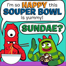 Super Bowl Funny From Yo Gabba Gabba Superbowl Humor Old Cartoons Comic Book Cover