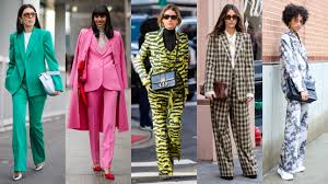 Check spelling or type a new query. Suits For Women Are The Season S Biggest Street Style Trend Glamour