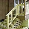 Each stair rail assembly includes: 1