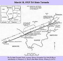 While this tornado was not rated most tornado experts agree this was an f5 tornado on the original fujita scale. Tornado Outbreak Of March 18 1925 Wikipedia