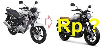 Shalom gaess!!!enjoy my vlog review new vixion lightning + headlamp r25 + stang mt25.owner: Segarkan Tampang Vixion Dengan Modif Cafe Racer Berapa Biayanya Motogokil