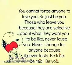 Dont Force Love Quotes Quotesgram