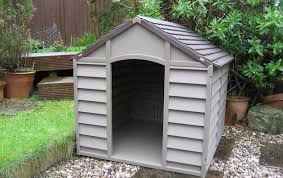 Outdoor Dog Kennel Large House Pet Durable Shelter Plastic Brown Strong Sturdy Dog Kennel Outdoor Outdoor Dog Dog House Plans