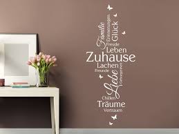 Bitte wählen sie die erste farbe (sprichwort) über unsere farbwahl und die zweite farbe (herz) als zusatzfarbe. Wandtattoo Zuhause Leben Lachen Von Wandtattoo Net