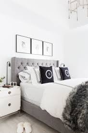 Pin On Bedrooms Decor I used inexpensive vinyl and leftover foam for this white crystal headboard to keep it cost effective.