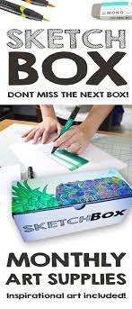 Sketchbox Launch Win A Lifetime Subscription Sketch Box Art Art Supplies