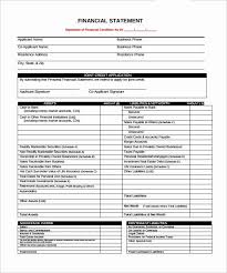 Small Business Financial Statement Template Inspirational 8 Financial Statement Samples Exa In 2020 Personal Financial Statement Financial Statement Statement Template