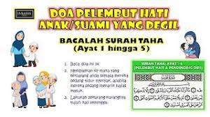 Suruhanjaya tenaga kota kinabalu susur galur bahasa melayu pdf susu pekat manis f n harga susu pekat f n susu f n bervitamin susu tepung dutch lady full cream susu penggemuk badan untuk ibu menyusui susu yang paling bagus untuk bayi baru lahir. Surah Taha Ayat 1 5 Doa Lembutkan Hati Suami Isteri Anak Yang Kurang Mendengar Kata Youtube