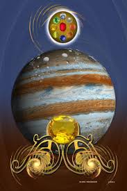 Jupiter Is Known As The Guru Of The Gods In Vedic Astrology The Dominate Gemstone Is Natural Yellow Sapphire Holy Symbol Holy Michael Vedic Astrology