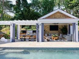 After many months of planning/designing and more than six months of construction, i can finally share our new outdoor kitchen, patio and pool project with you guys! Pool Backyard Kitchen Ideas Smart Trik