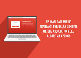 Apriori is designed to operate on the pseudo code for the algorithm is given below for a transaction database. Aplikasi Data Mining Transaksi Penjualan Diminati Metode Association Rule Algoritma Apriori Sourcecodeku Com