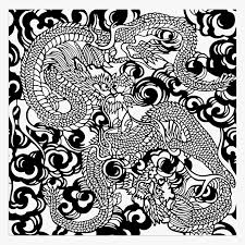Download 14 dragon scales free vectors. Dragon In Clouds Japanese Stencil Craftsmanspace