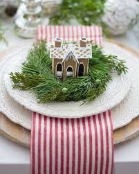 Gingerbread House Cute Christmas Table Decor Red And White Striped Table Runner For Christmas Fun Christmas Decorations Christmas Tablescapes Christmas Tea