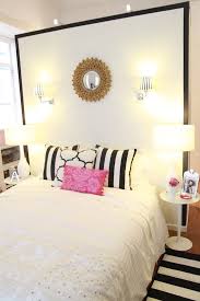 Modern master bedroom floating beds in romantic master bedroom | home interior decor. Pin By Ana Antunes Homestyling On Portfolio Master Bedrom Chanel Inspired Gold Bedroom Pink Bedrooms Pink Bedroom Decor