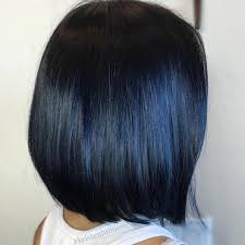 With dark hair, the dye might not appear the way it would on light hair. Blue Black Hair How To Get It Right