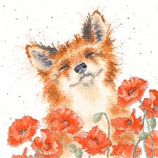 Maybe you would like to learn more about one of these? Xhd33 Poppy Field Cross Stitch By Wrendale Designs