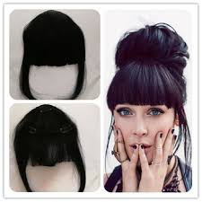 Amazing bangs hairstyles for black women. Blonde Hair Blonde Bangs With Black Hair