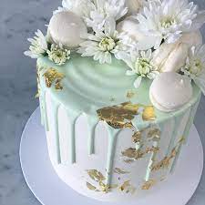 5 out of 5 stars. Cakes By Ellen On Instagram Mint Green Cake Dripcake Green Gold Partyinsporation Mint Green Wedding Cake Engagement Party Cake Mint Green Cakes