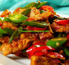 Resep Tempe Bacem Pedas Recepten Eten Recepten Vegetarisch Eten