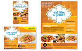 Download kumpulan brosur paud & tk word gratis. Indian Restaurant Flyer Ad Template Word Publisher