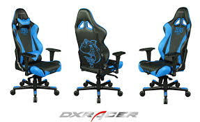 Dxracer Rj0iinb Xl Desk Chair Sports Computer Chair Furniture Chair Office Blue Dxracer Gaming Chair Sport Chair