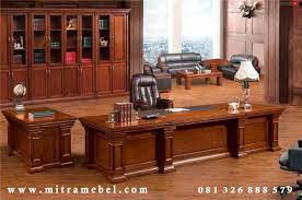 Https Mitramebel Com Product Meja Kantor Eksekutif Direktur Utama 2 Luxury Executive Office Desk Meja Direksi Meja Direktur Meja Di Meja Kantor Meja Mebel