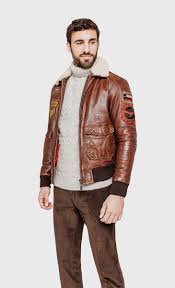 Créé pour équiper les plus grands pilotes de la seconde guerre mondiale. Blouson Aviateur En Cuir