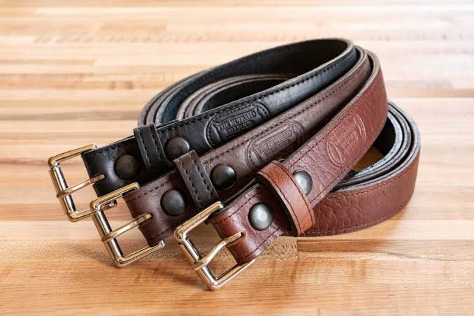 Buffalo Leather, Chosen for Its Strength.
