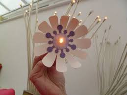 Suz Place How To Make An Ikea Stranne Flower Light Flower Lights Paper Flowers Ikea