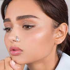 Fake Nose Ring Faux Nose Ring Fake Nose Hoop Leaves Nose Etsy Fake Nose Rings Faux Nose Ring Nose Ring