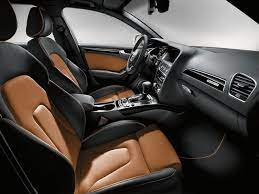 New Audi A4 Cognac Brown Black Contrasting Leather Leather Car Seats Audi A4 Audi