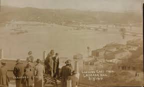 I have been looking for these photos for such a long time. They were buried  in a box. As you can see they are from the March 7th 1917 flood. I guess