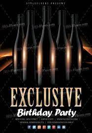 This online flyer maker features colorful party backgrounds as well as foil balloons you can customize! Exclusive Birthday Party Psd Flyer Template 31061 Styleflyers