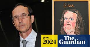 Swimming boss defends athletes lobbying national gallery to take down Gina  Rinehart portraits