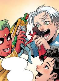 spoilers I know these are illusions but somehow they confirm my theory that  if Billy and Tommy were raised by Wanda and Pietro, Tommy would've been the  one to receive more love.