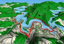 Der stauanlage unmittelbar vorgelagert ist der als vorsperre dienende obersee. Mountainbike Rund Um Den Rursee Tour 19868
