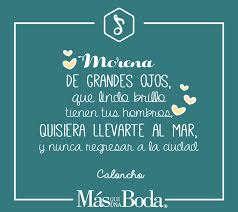 Morena De Grandes Ojos Que Lindo Mas Que Una Boda Facebook Tiene 3 discos agregados , 15 letras de canciones y 1183 visitas. facebook