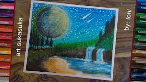 They can also be superimposed as they spread evenly on paper without smudging or smearing. 86 Gambar Air Terjun Menggunakan Crayon Terlihat Keren Gambar Pixabay