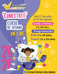 This opens in a new window. Conectate Al Curso De Verano Online De La Venustiano Carranza Aqui En Mx