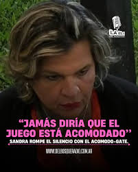 🚨 “TRANSPARENCIA ANTE TODO”: LA FUERTE RESPUESTA DE SANDRA EN EL  CONFESIONARIO 🚨 Tras el escándalo del “acomodo-gate”, Sandra decidió  hablar con el Big en el confesionario para aclarar su postura. La