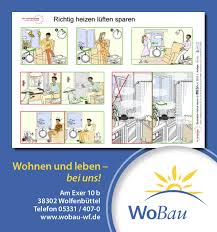 Richtig lüften ist in luftdichten wohnungen unerlässlich die zunehmende „schimmelanfälligkeit der wohnungen heute liegt an der insgesamt wesentlich luftdichteren bauweise gegenüber früher. Richtig Heizen Luften Und Geld Sparen Wobau Wolfenbutteler Baugesellschaft Mbh