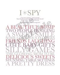 I Spy Baby Shower Printable Pdf Download Baby Girl Baby Boy Shower Games Baby Shower Printables Cute Baby Gifts Baby Shower