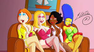 The Simpson Marge Sexy Girl (+18)