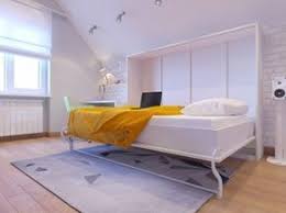Schrankbett 140cm Horizontal Weiss Smartbett Klappbett Schrankbett Klappbett Bett