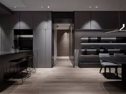 125坪性冷淡的黑白灰 满满的高级感 时尚频道 手机搜狐 apartment interior minimalism interior interior design living room