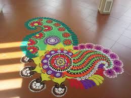 Attractive rangoli design for diwali 2019. Beautiful Diwali Rangoli Easy And Beautiful Rangoli For Diwali 960x720 Wallpaper Teahub Io